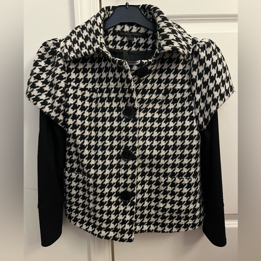 Houndstooth Blazer/Jacket Size S/P